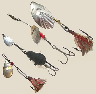 Inline Spinner Lure Bodies, Fishing Tail Spinner, Weights Fishing